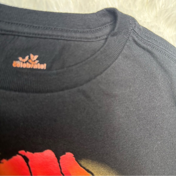Celebrate! Halloween T-Shirt Black & Orange Size 5 - Picture 5 of 16